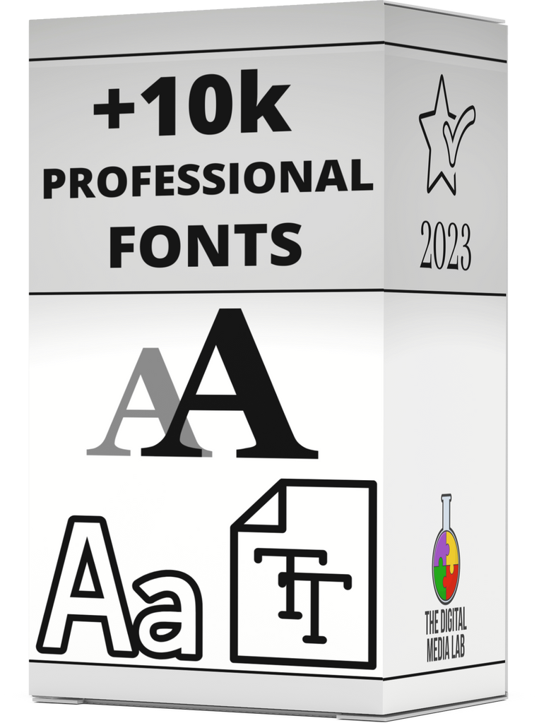 Professional Fonts Bundle